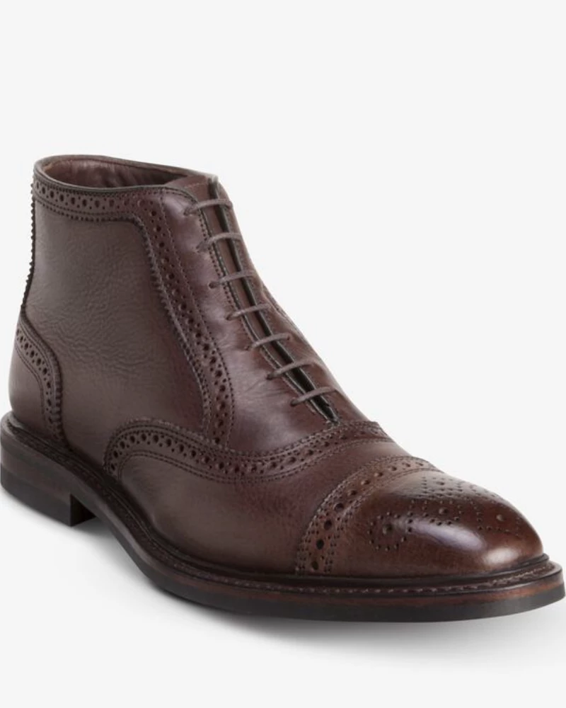 Buy β¨ Oxford & Evergreen Allen Edmonds Hamilton Cap-Toe Oxford Boot, Brown Tumbled π 3 Oxford & Evergreen Allen Edmonds Hamilton Cap-Toe Oxford Boot, Brown Tumbled