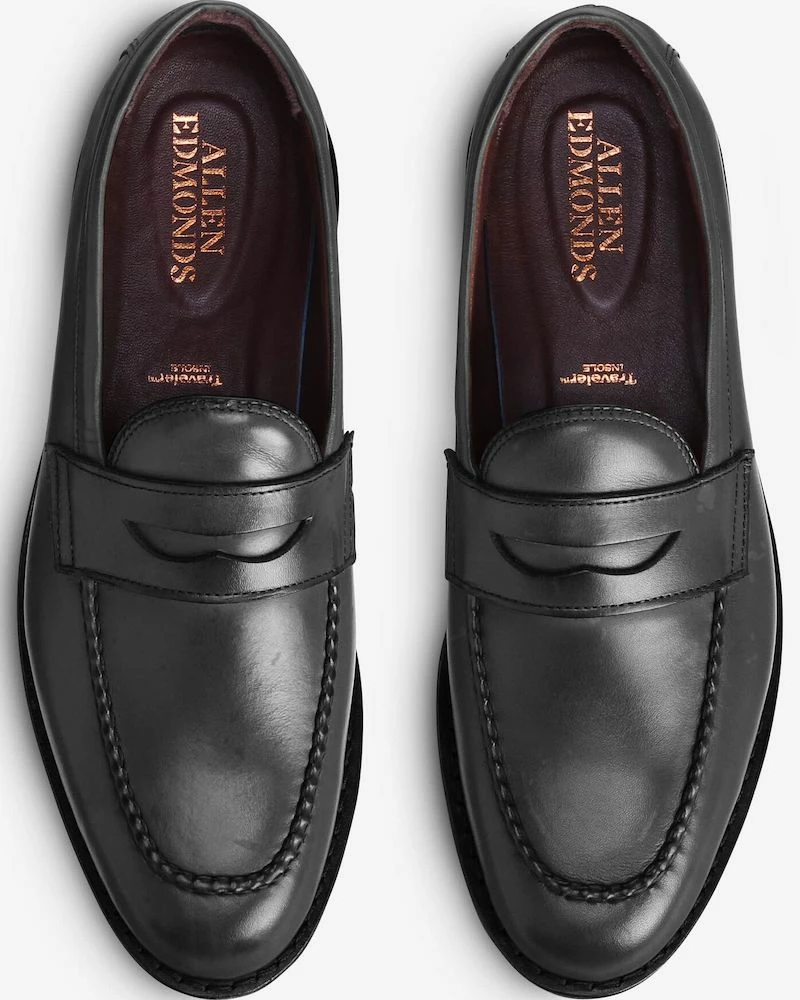 Cheapest β¨ Oxford & Evergreen π Shoes Allen Edmonds Houston Travel Penny Loafer, Black π 3 Oxford & Evergreen Shoes Allen Edmonds Houston Travel Penny Loafer, Black