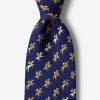 Oxford & Evergreen Alynn Win Place Show Tie, Navy Blue (3 Colors Available) Accessories