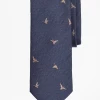 Hot Sale โ Oxford & Evergreen Brooks Brothers Flying Geese Tie, Navy (3 Colors Available) Accessories ๐ 1 Oxford & Evergreen Brooks Brothers Flying Geese Tie, Navy (3 Colors Available) Accessories