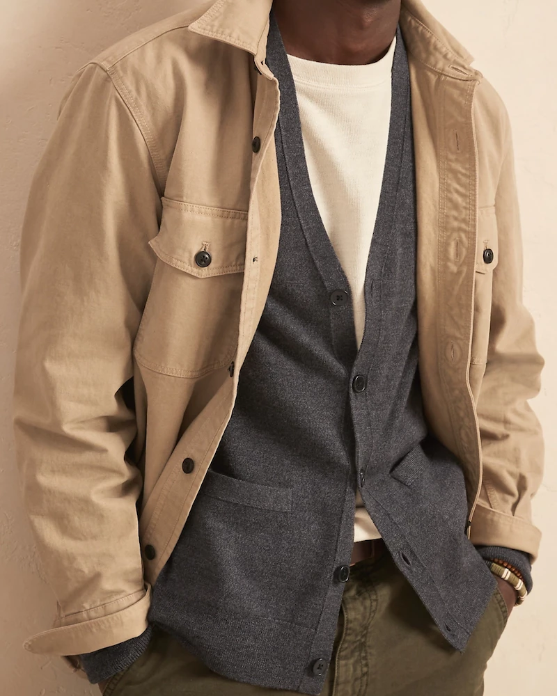 Budget ๐ Oxford & Evergreen Clothing Banana Republic Italian Merino Wool Cardigan Sweater, Charcoal Grey ๐ 3 Oxford & Evergreen Clothing Banana Republic Italian Merino Wool Cardigan Sweater, Charcoal Grey