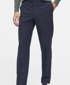 Oxford & Evergreen Banana Republic Italian Stretch Wool Dress Pants, Navy