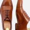 Oxford & Evergreen Beckett Simonon Dean Oxford, Tan Calfskin (5 Colors Available), MADE TO ORDER Shoes