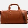 Oxford & Evergreen Beckett Simonon Domingo Bag In Tan Pebbled Leather (3 Colors) (24"), MADE TO ORDER Bags & Baggage