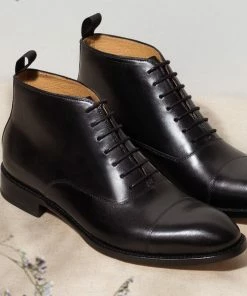 Oxford & Evergreen Beckett Simonon Fonseca Boots, Black, MADE TO ORDER