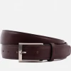 Oxford & Evergreen Beckett Simonon Nelson Belt, Bordeaux (5 Colors) Accessories