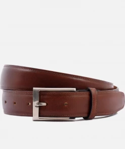 Oxford & Evergreen Beckett Simonon Nelson Belt, Oak (Medium Brown) (5 Colors)