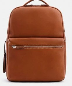 Oxford & Evergreen Beckett Simonon Logan Leather Backpack, Tan (2 Colors), MADE TO ORDER Bags & Baggage