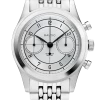 Oxford & Evergreen Wristwatches Baltic Bicompax 002 Manual-Wind Chronograph, Silver Dial (38mm)