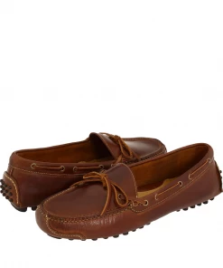 Oxford & Evergreen Cole Haan Gunnison Full-Grain Leather Moccasin, Brown Shoes