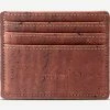 Oxford & Evergreen Accessories Corkor RFID-Safe Vegan Cork Minimalist Wallet, Red (3 Colors Available)
