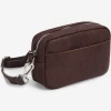 Oxford & Evergreen Corkor Vegan Cork Small Crossbody Pouch, Brown (3 Colors) (7.5" X 5.1") Bags & Baggage