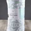 Oxford & Evergreen Delilah Home 100% Organic Cotton Kiawah Beach Towel, Mineral Green (Also In Navy) Swimwear & Shorts