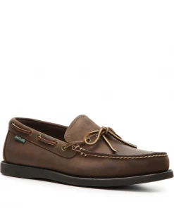 Oxford & Evergreen Eastland Yarmouth Boat Shoes, Dark Brown
