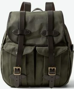 Oxford & Evergreen Filson Rugged Twill Rucksack, Otter Green (2 Colors)