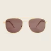 Best Pirce ๐ Oxford & Evergreen J. Crew Airman ๐ Sunglasses, Vintage Gold ๐คฉ 1 Oxford & Evergreen J. Crew Airman Sunglasses, Vintage Gold