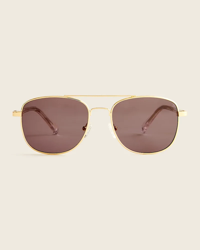 Best Pirce 😀 Oxford & Evergreen J. Crew Airman 👓 Sunglasses, Vintage Gold 🤩 3 Oxford & Evergreen J. Crew Airman Sunglasses, Vintage Gold
