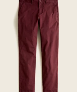 Oxford & Evergreen Clothing J. Crew 770 Straight-Fit Stretch Chino Pant, Midnight Burgundy