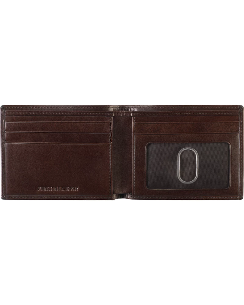 Best Pirce ๐ Oxford & Evergreen Johnston & Murphy RFID-Safe Italian Leather Slimfold Wallet, Mahogany Accessories โค๏ธ 4 Oxford & Evergreen Johnston & Murphy RFID-Safe Italian Leather Slimfold Wallet, Mahogany Accessories