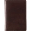 Oxford & Evergreen Accessories Johnston & Murphy RFID-Safe Leather Minimalist Wallet, Mahogany