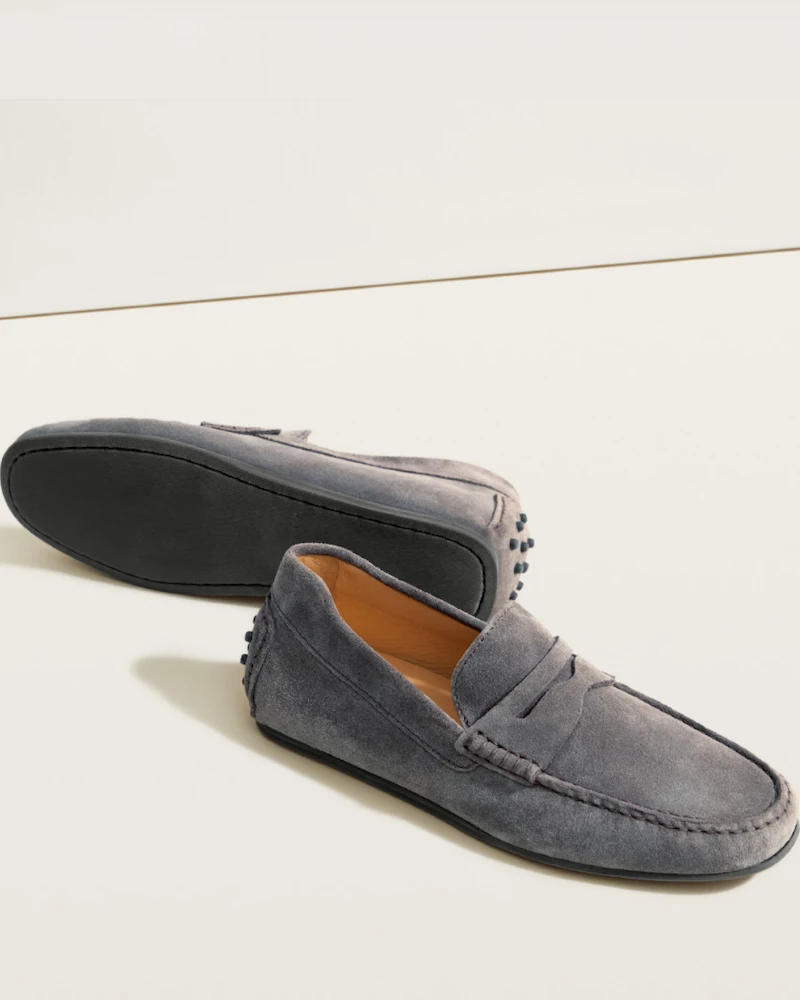 New ๐ฅฐ Oxford & Evergreen ๐ Shoes Jack Erwin Decker Suede Driving Loafer, Ash Gray (8 Colors Available) ๐ฏ 3 Oxford & Evergreen Shoes Jack Erwin Decker Suede Driving Loafer, Ash Gray (8 Colors Available)