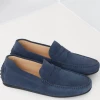 Oxford & Evergreen Jack Erwin Decker Suede Driving Loafer, Blue Steel (8 Colors Available) Shoes