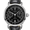 Oxford & Evergreen Longines Heritage Chronograph Automatic Watch, Black Dial (41mm)