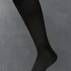 Cheapest ๐ Oxford & Evergreen Lorenzo Uomo Tuxedo Over The Calf Silk ๐งฆ Socks, Black ๐ 2 Oxford & Evergreen Lorenzo Uomo Tuxedo Over The Calf Silk Socks, Black