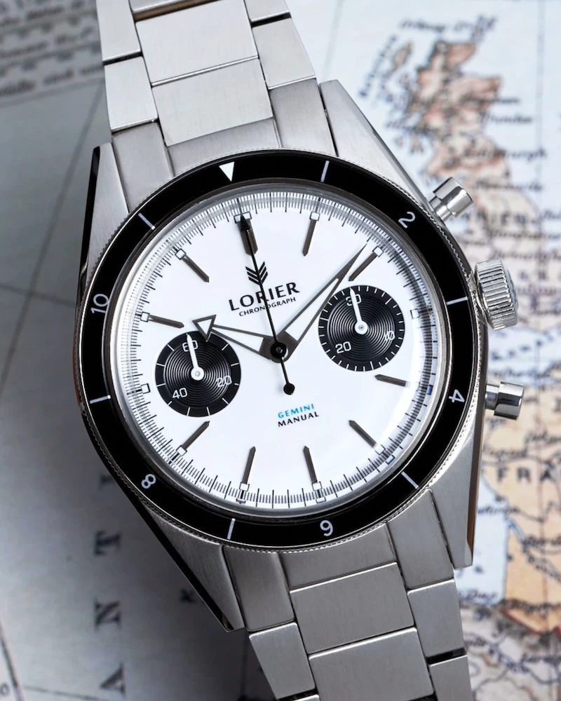 Best deal π― Oxford & Evergreen Lorier Gemini Manual-Wind Chronograph, Black & White (3 Colors) (39mm) Wristwatches 𧨠3 Oxford & Evergreen Lorier Gemini Manual-Wind Chronograph, Black & White (3 Colors) (39mm) Wristwatches