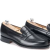 Oxford & Evergreen Shoes Meermin 101483 Dress Loafers, Black