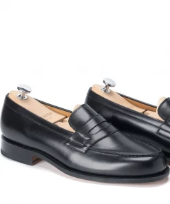 Oxford & Evergreen Shoes Meermin 101483 Dress Loafers, Black
