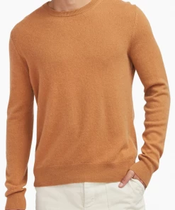 Oxford & Evergreen Naadam Essential Cashmere Sweater, Dark Ginger (14 Colors)