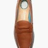Oxford & Evergreen Shoes Nunn Bush Drexel Penny Loafer, Cognac