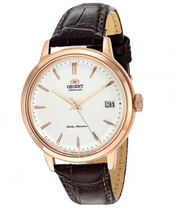 Oxford & Evergreen Orient 5S Automatic Watch, Gold Tone (36.4mm)