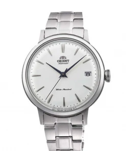 Oxford & Evergreen Orient 5S Automatic Watch, Silver Tone (36.4mm)