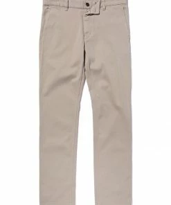 Oxford & Evergreen Outerknown S.E.A. Legs Organic Slim Chinos, Faded Khaki Clothing