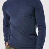 Oxford & Evergreen Pact Organic Cotton Slub Long Sleeve Pocket Tee, Maritime Navy (3 Colors) Clothing