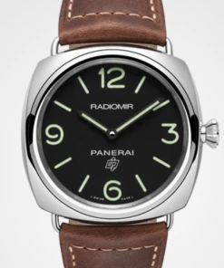Oxford & Evergreen Panerai Radiomir 3 Days, Black Dial, Brown Strap PAM00753 (45mm) Wristwatches