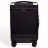 Coupon 👍 Oxford & Evergreen Paravel Aviator Carry-On Suitcase With Recycled Plastics Inside & Out, Derby Black (5 Colors Available) 🎉 2 Oxford & Evergreen Paravel Aviator Carry-On Suitcase With Recycled Plastics Inside & Out, Derby Black (5 Colors Available)