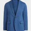 Oxford & Evergreen Polo Ralph Lauren Unconstructed Cotton Sport Jacket, Federal Blue Clothing