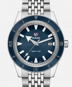 Oxford & Evergreen Rado Captain Cook Automatic Dive Watch, Blue (4 Colors) (42mm) (Also In 37mm)