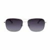Cheapest 🤩 Oxford & Evergreen Spier & Mackay Square Aviator 👓 Sunglasses, Polarized, Silver/Black Accessories 👏 1 Oxford & Evergreen Spier & Mackay Square Aviator Sunglasses, Polarized, Silver/Black Accessories