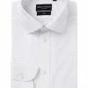 Oxford & Evergreen Spier & Mackay Dress Shirt, Premium White Poplin