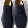 Outlet ๐ฏ Oxford & Evergreen Scarosso Giove Abisso Cap-Toe Oxford, Dark Blue Suede ๐ 1 Oxford & Evergreen Scarosso Giove Abisso Cap-Toe Oxford, Dark Blue Suede