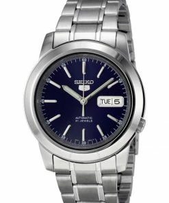 Oxford & Evergreen Evening Watches Seiko 5 SNKE51 Automatic Watch, Blue Dial (39mm)