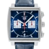 Oxford & Evergreen Chronographs Tag Heuer Monaco Automatic Chronograph, Blue Dial (Also In Black) (39mm)
