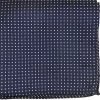 Oxford & Evergreen The Tie Bar Pindot Pocket Square, Navy Accessories
