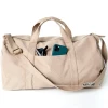 Oxford & Evergreen Terra Thread Bumi Eco Duffel Bag, Organic Cotton, Sand Dune (Tan) (5 Colors) (22")