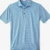 Wholesale ๐ Oxford & Evergreen Tasc Performance Organic & Eco Everywear Polo, Olympic Blue Channel Stripe (4 Colors) ๐ 2 Oxford & Evergreen Tasc Performance Organic & Eco Everywear Polo, Olympic Blue Channel Stripe (4 Colors)