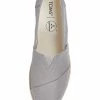 Oxford & Evergreen Shoes TOMS Alpargata Organic Cotton & Rope Espadrilles, Drizzle Grey Woven